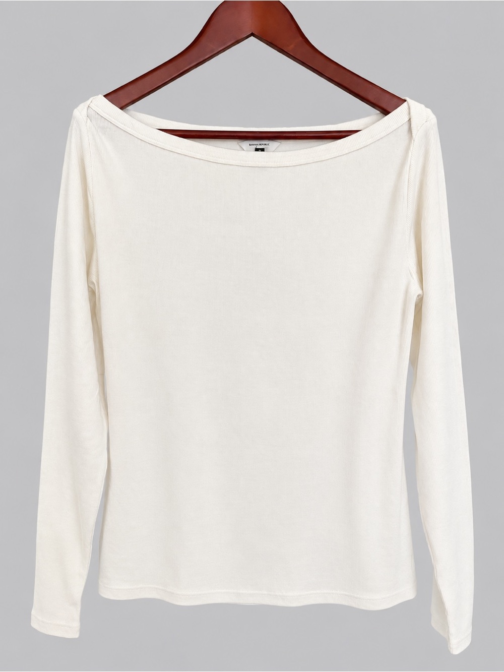 Banana Republic Factory Ribbed Boatneck Top Women's XL NWT Snow Day